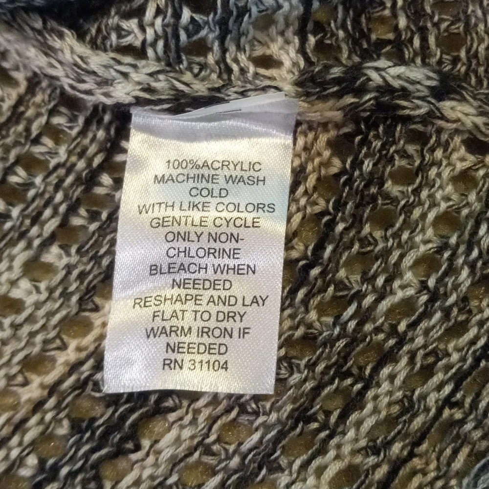 New Directions Petite 3/4 length sleeve Sweater Tunic - Picture 9 of 9